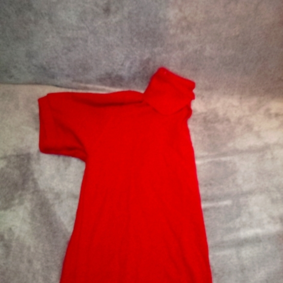 Boys red, turtle neck premium button-up size 18 20 - Picture 2 of 2